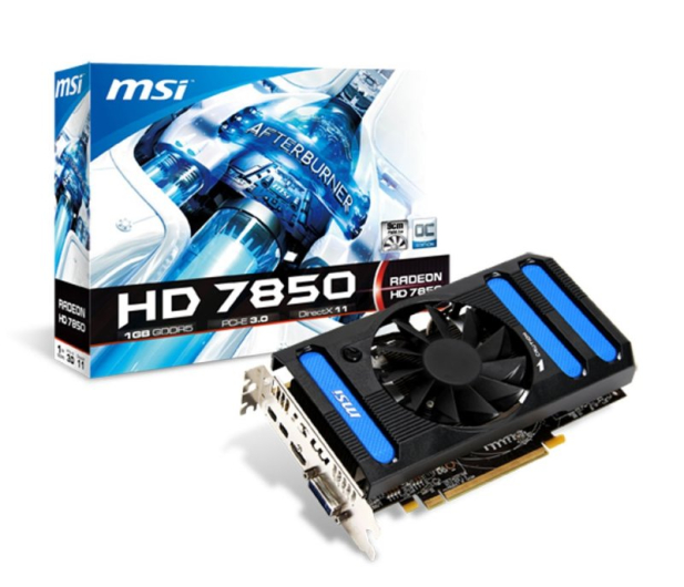 MSI Radeon HD7850 1024MB 256bit OC - 104867 - zdjęcie 2